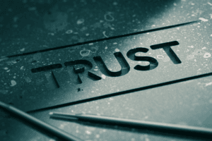 Trust God as you go.