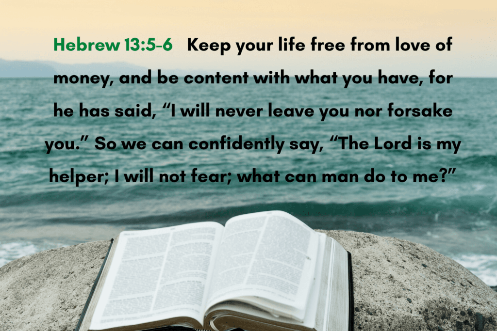 Hebrew 13_5-6